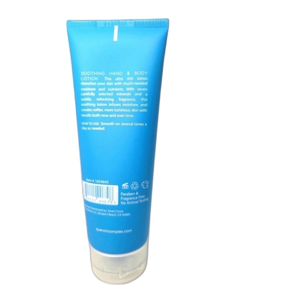 🎟️ Quench Micro Water Complex Soothing Hand & Body Lotion 4.1 oz NEW - Picture 3 of 3